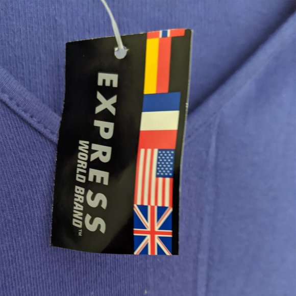 Purple Bodycon Dress - Picture 2 of 3